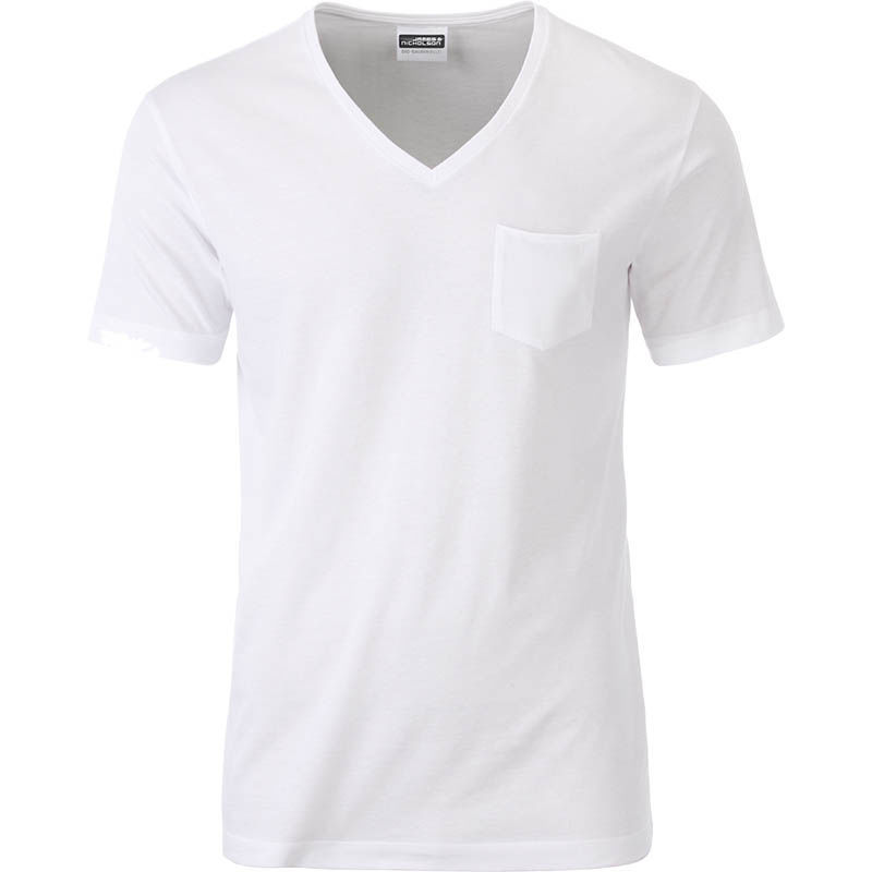 Qyroo | Tee Shirt publicitaire pour homme Blanc
