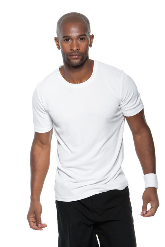 Roona | Tee Shirt publicitaire pour homme Blanc 1