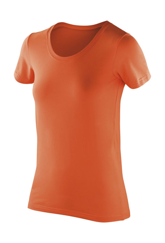 Tinessu | Tee Shirt publicitaire pour femme Tangerine
