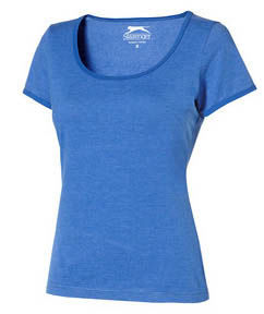 Tusare | Tee Shirt publicitaire pour femme Bleu