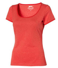 Tusare | Tee Shirt publicitaire pour femme Rouge