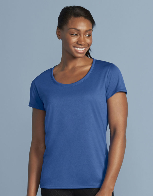 Vabu | Tee Shirt publicitaire pour femme Bleu royal 3