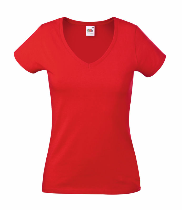 Vyte | Tee Shirt publicitaire pour femme Rouge 1