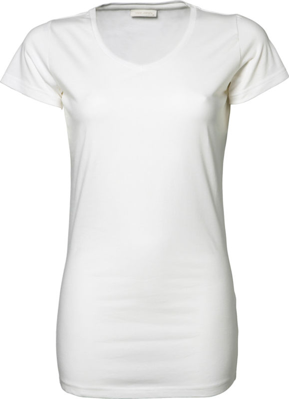Wassy | Tee Shirt publicitaire pour femme Blanc 1