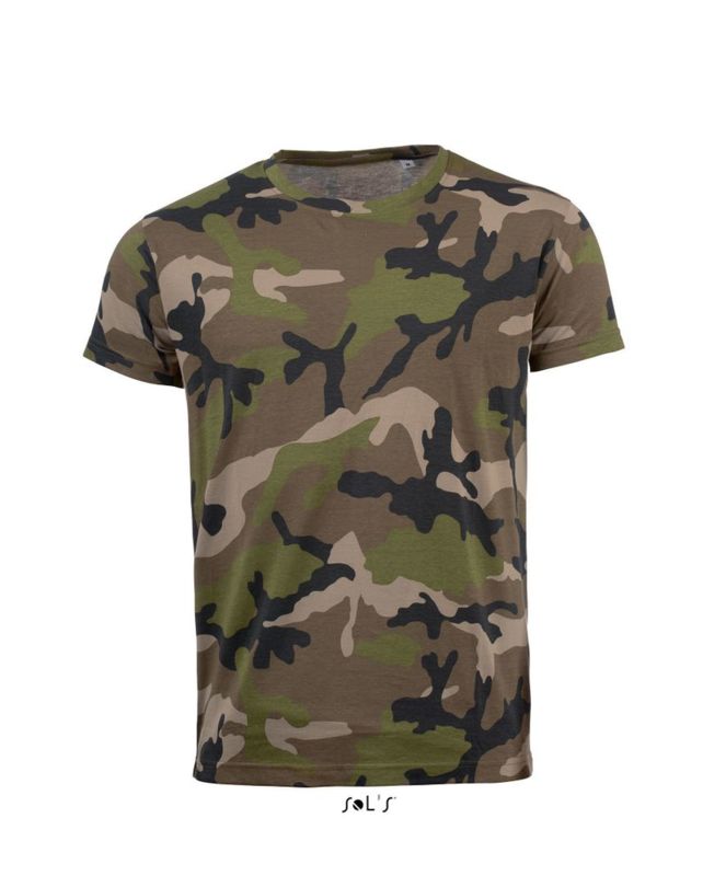 Camo Men | Tee Shirt personnalisé pour homme Camouflage