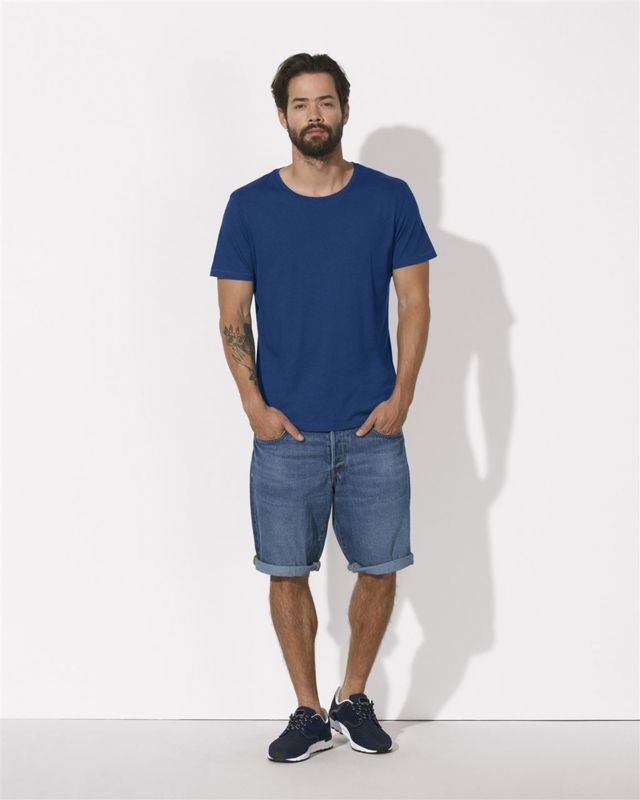 Enjoys Modal | Tee Shirt personnalisé pour homme Bleu royal 2