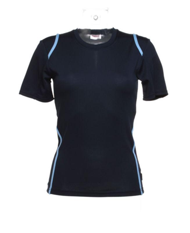 Lipoo | Tee Shirt personnalisé pour femme Marine Bleu clair 1