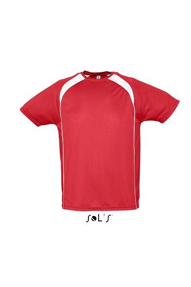 Match | Tee Shirt personnalisé pour homme Rouge