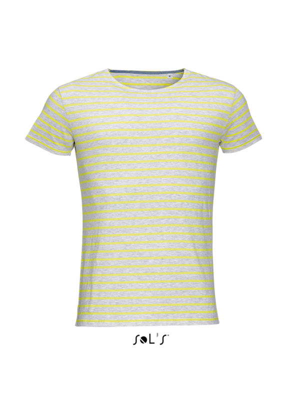 Miles Men | Tee Shirt personnalisé pour femme Cendre Jaune