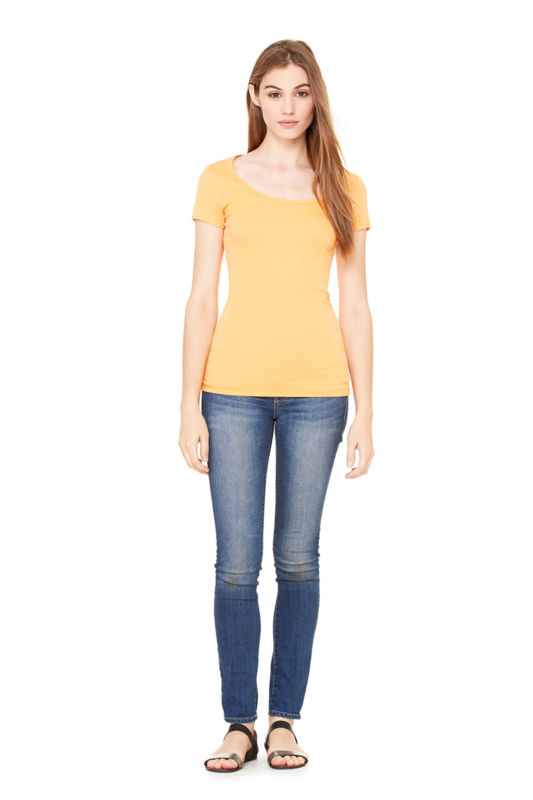 Nuloo | Tee Shirt personnalisé pour femme Orange 1