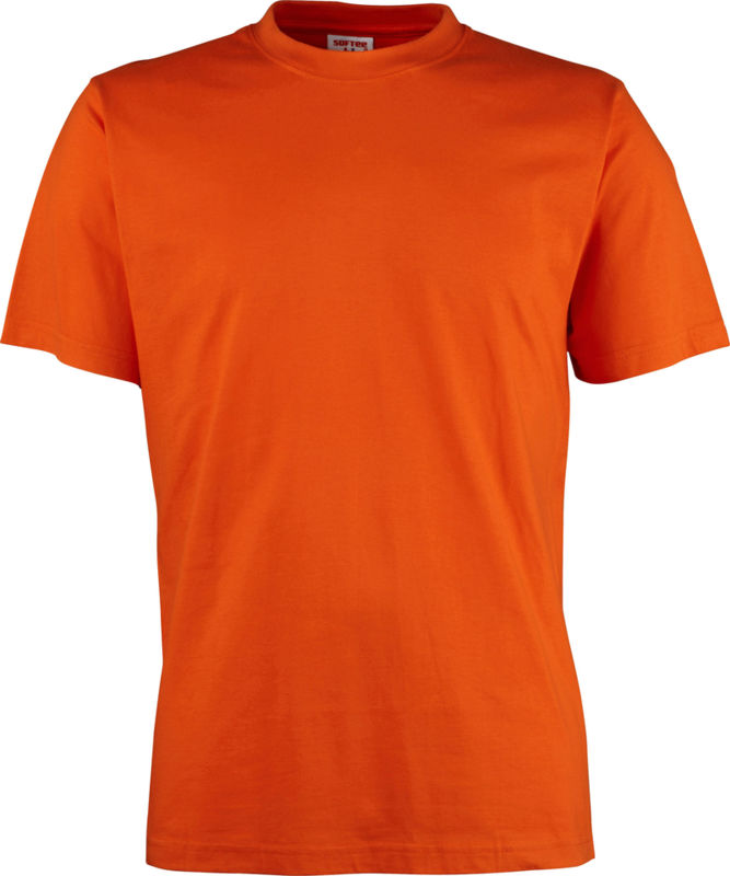 Sof-Tee | Tee Shirt personnalisé pour homme Orange 1