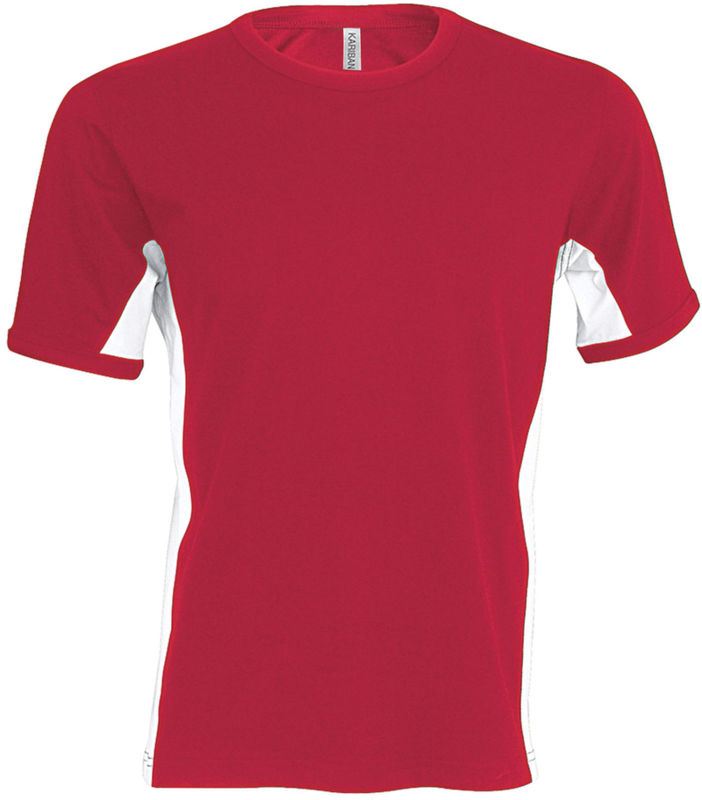 Tiger | Tee Shirt personnalisé pour homme Rouge Blanc
