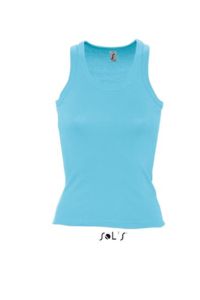 Coconut | Débardeur publicitaire pour femme Bleu Atoll