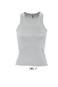 Coconut | Débardeur publicitaire pour femme Gris chiné