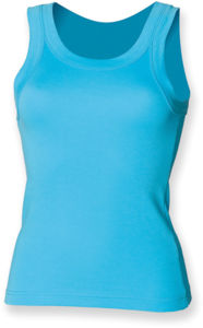 Fobe | Débardeur publicitaire pour femme Bleu