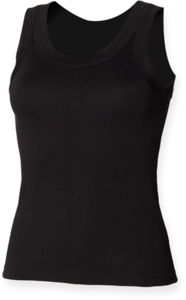 Fobe | Débardeur publicitaire pour femme Noir