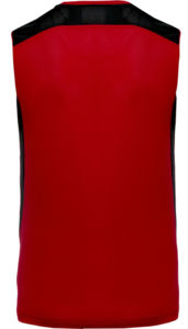 Fyya | Débardeur publicitaire pour homme Rouge Noir