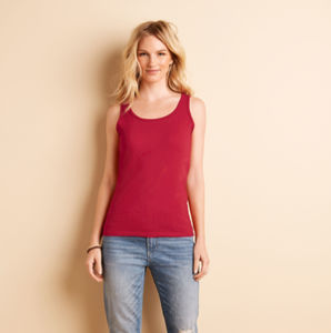 Hally | Débardeur publicitaire pour femme Rouge 2