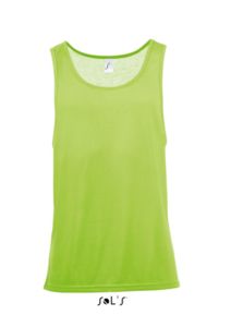 Jamaica | Débardeur publicitaire pour homme Vert Fluo