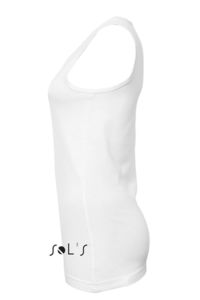 Jane | Débardeur publicitaire pour femme Blanc 3