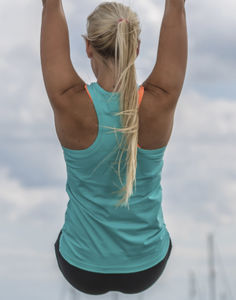 Jofferi | Débardeur publicitaire pour femme Vert menthe 3