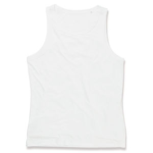 Joowoo | Débardeur publicitaire pour homme Blanc 1