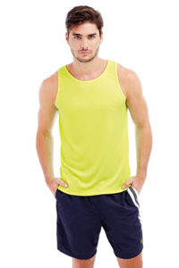 Joowoo | Débardeur publicitaire pour homme Jaune 1