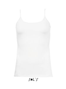 Joy | Débardeur publicitaire pour femme Blanc