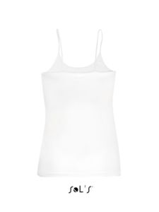 Joy | Débardeur publicitaire pour femme Blanc 2