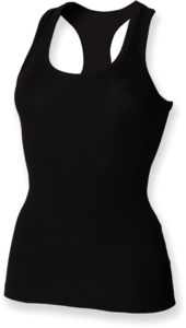 Kyte | Débardeur publicitaire pour femme Noir