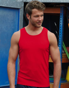 Kyva | Débardeur publicitaire pour homme Rouge 2