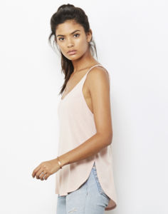 Minoto | Débardeur publicitaire pour femme Pêche