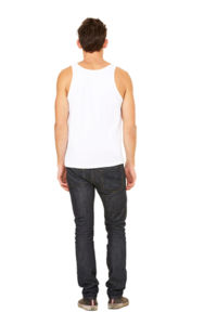 Mizo | Débardeur publicitaire pour homme Blanc 5