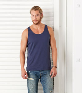 Mizo | Débardeur publicitaire pour homme Marine 1