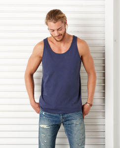 Mizo | Débardeur publicitaire pour homme Marine 2