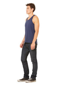 Mizo | Débardeur publicitaire pour homme Marine 4