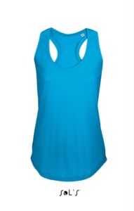 Moka | Débardeur publicitaire pour femme Aqua