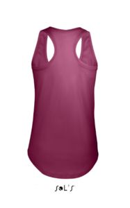 Moka | Débardeur publicitaire pour femme Framboise 2