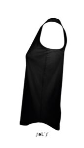 Moka | Débardeur publicitaire pour femme Noir 3