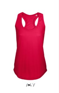 Moka | Débardeur publicitaire pour femme Rouge