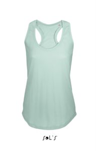 Moka | Débardeur publicitaire pour femme Vert Jade