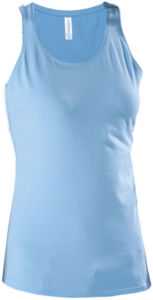 Muyu | Débardeur publicitaire pour femme Bleu ciel