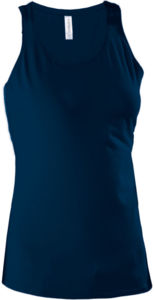 Muyu | Débardeur publicitaire pour femme Marine