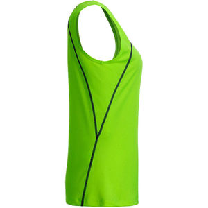 Xiqy | Débardeur publicitaire pour femme Vert vif Noir 2