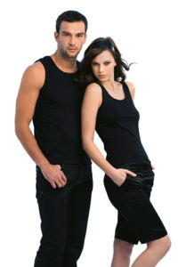 Athletic | Débardeur personnalisé pour homme Noir 1