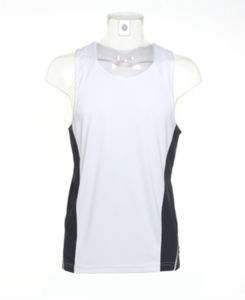 Bonnu | Débardeur personnalisé pour homme Blanc Marine 1