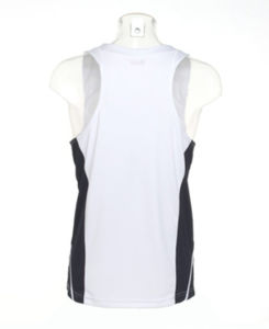 Bonnu | Débardeur personnalisé pour homme Blanc Marine 2