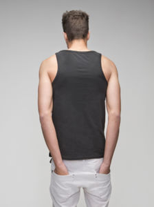 Fyxu | Débardeur personnalisé pour homme Noir 2