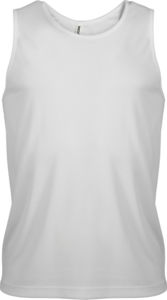 Yuwoo | Débardeur personnalisé pour homme Blanc