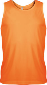 Yuwoo | Débardeur personnalisé pour homme Orange